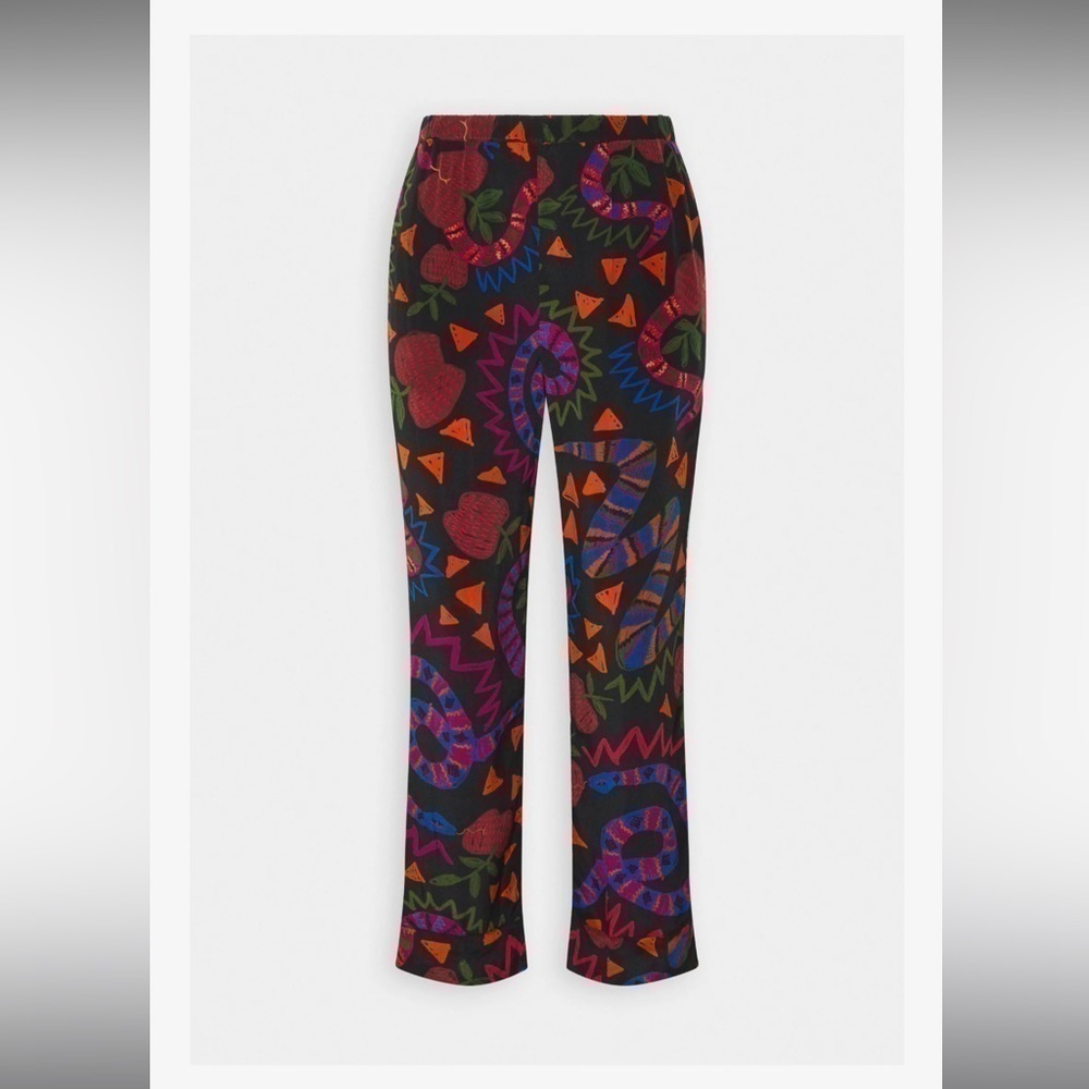 NWT FARM Rio Snake/fruit print pants - Picture 4 of 5